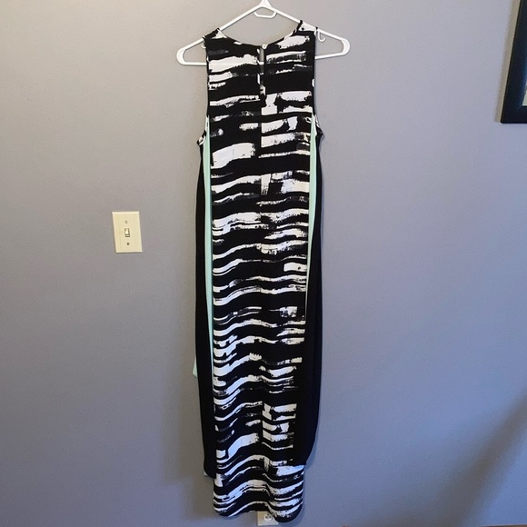 BCBGMaxAzria High Low Black and White Dress - Picture 7 of 11